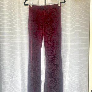 Velvet Flare Pants
